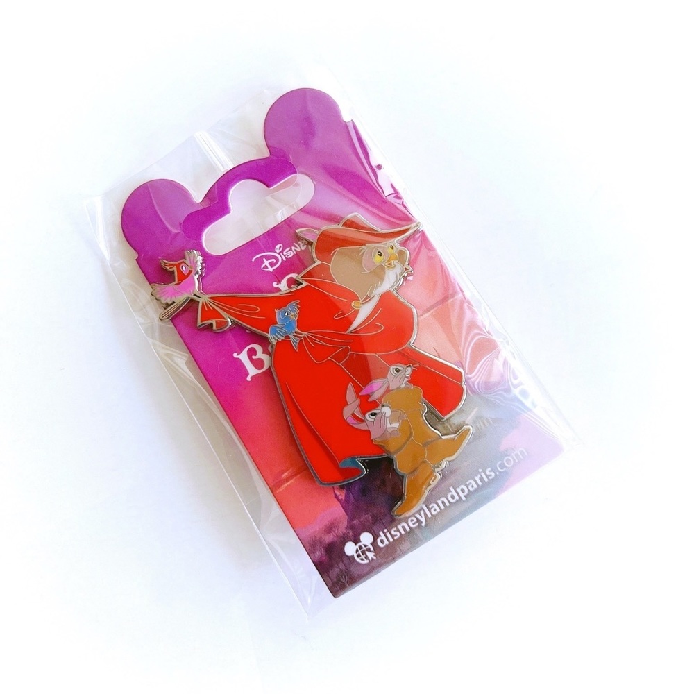Disneyland Paris Sleeping Beauty Owl Open Edition Pin